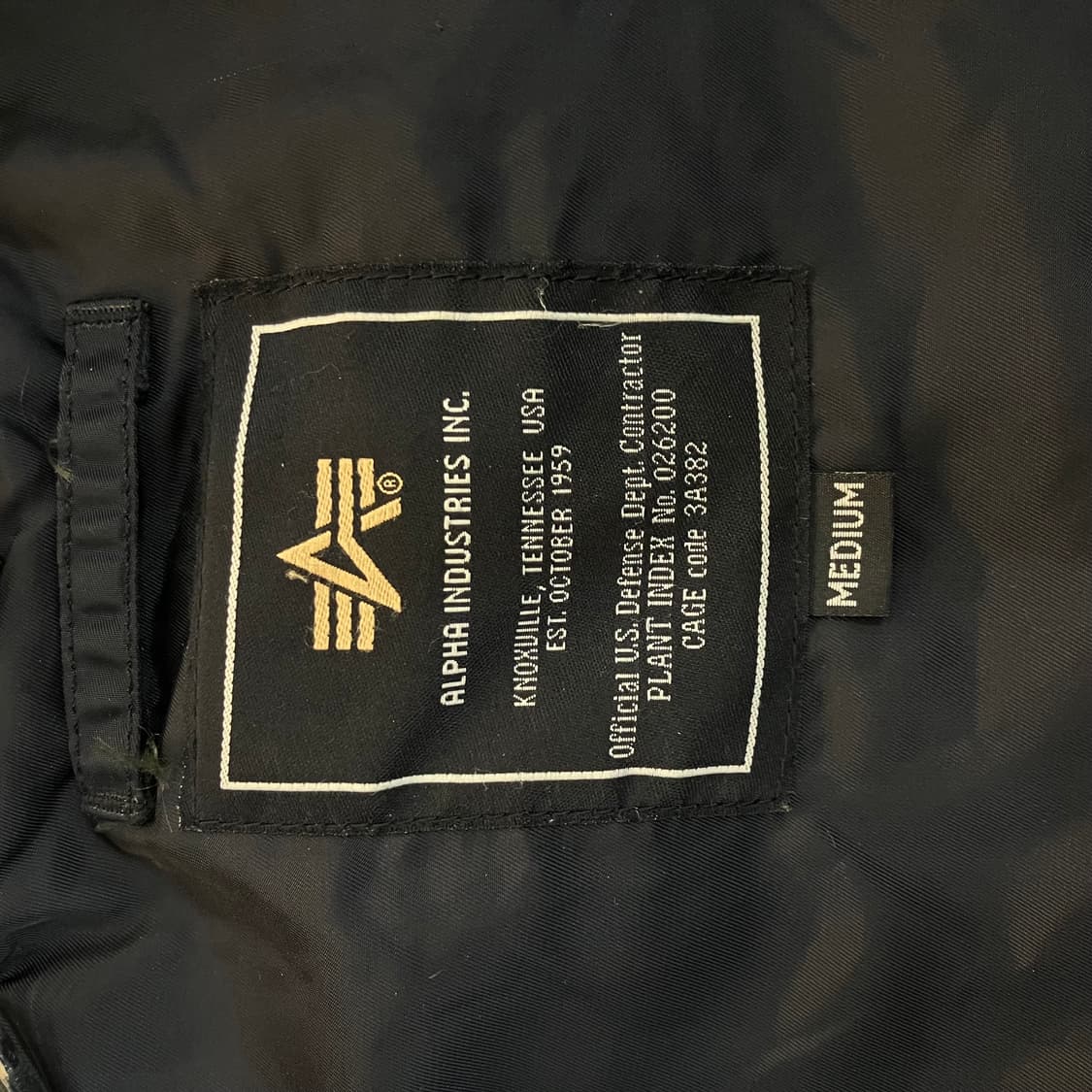 알파인더스트리 블랙 N3B 파카 M 상품이미지3