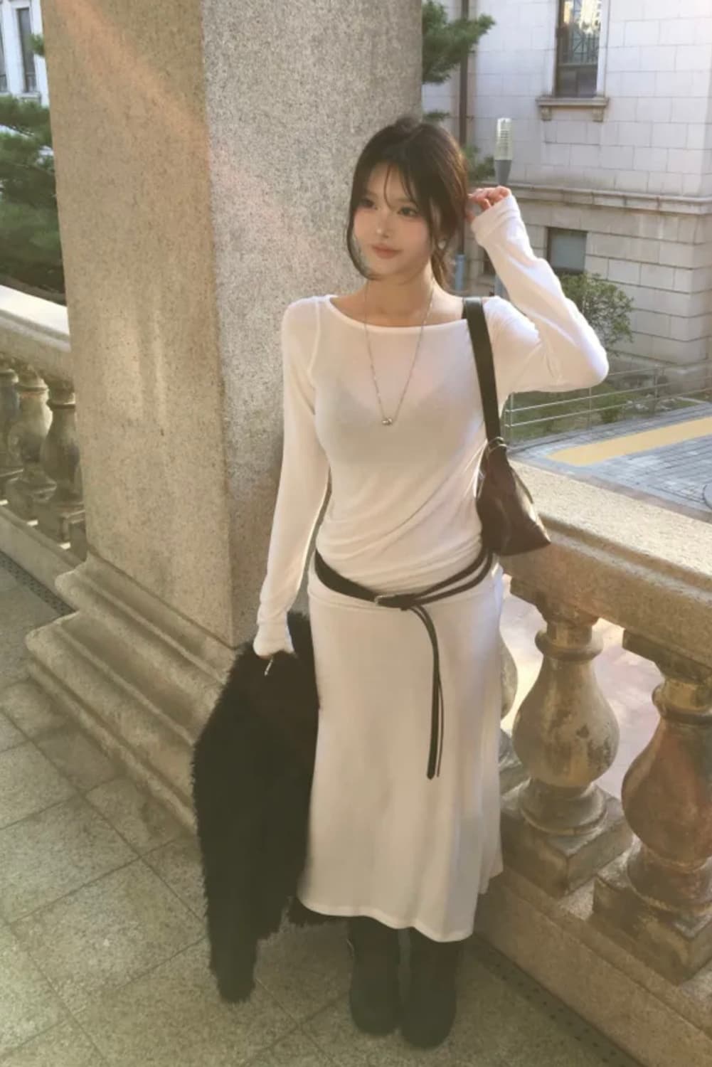 soand 니트 원피스 상품이미지2