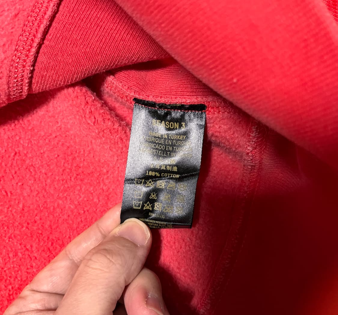 이지 시즌 3맨투맨 오버핏 S 상품이미지4