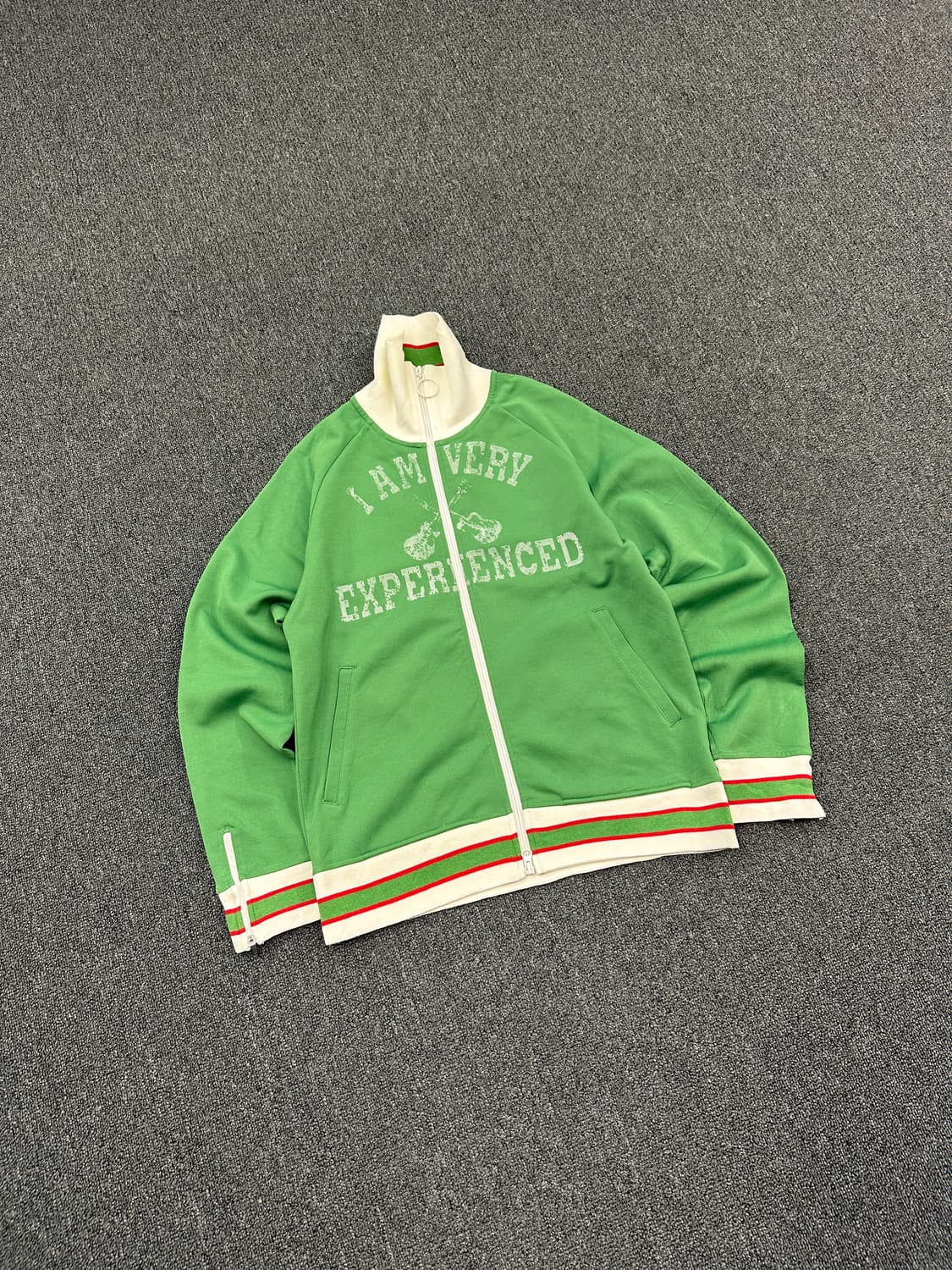 PPFM 빈티지 y2k 져지 집업 상품이미지1