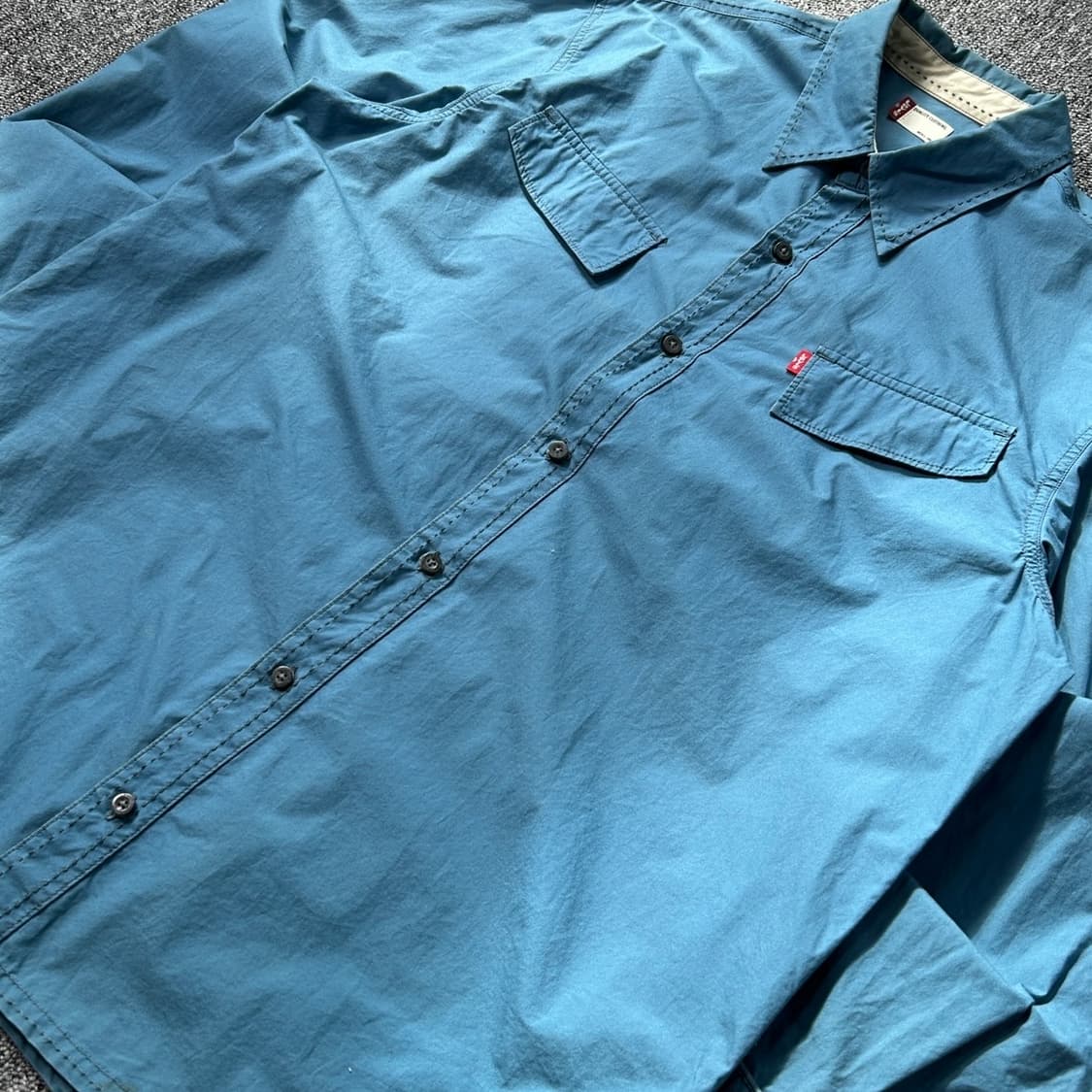 리바이스 청록 웨스턴 셔츠  상품이미지3