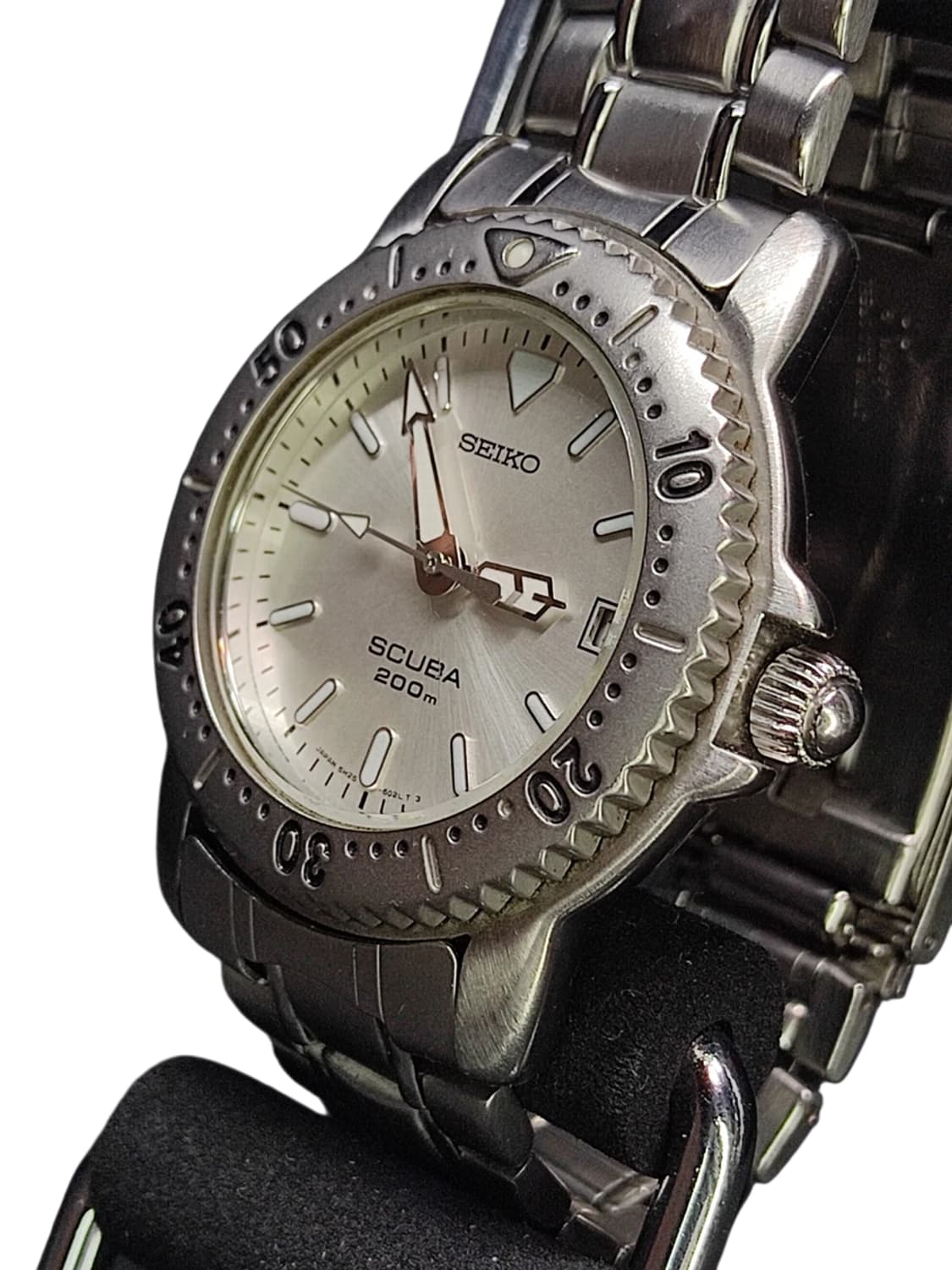 ​[RARE] 세이코 올실버 크림 다이얼 빈티지 시계 (남녀공용) 상품이미지2