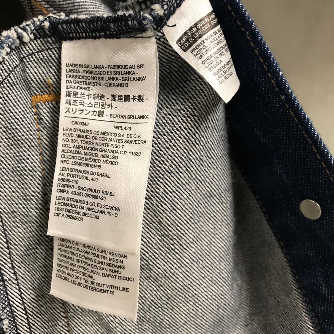 리바이스 데님 자켓 XS 상품이미지6