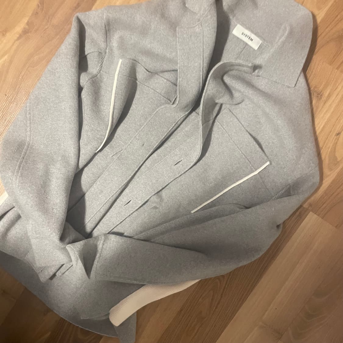 SYSTEM 시스템 울 셔츠 가디건 상품이미지2