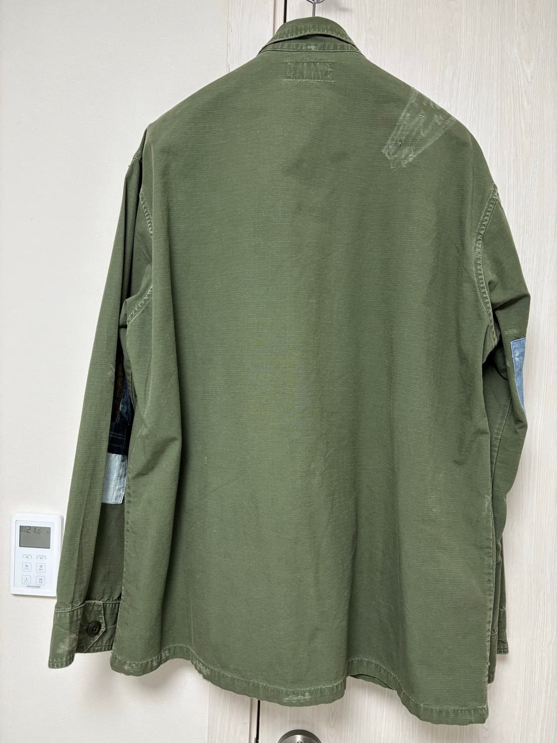 폴로 랄프로렌 디스트레스트 립스탑 정글 퍼티그 자켓(L) 상품이미지3