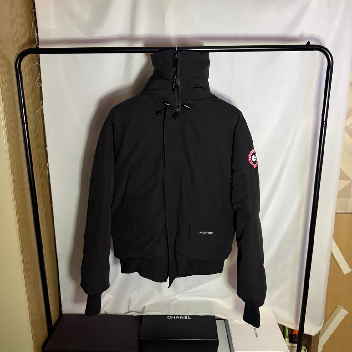 캐나다구스 칠리왁 봄버 패딩 자켓 블랙 상품이미지2