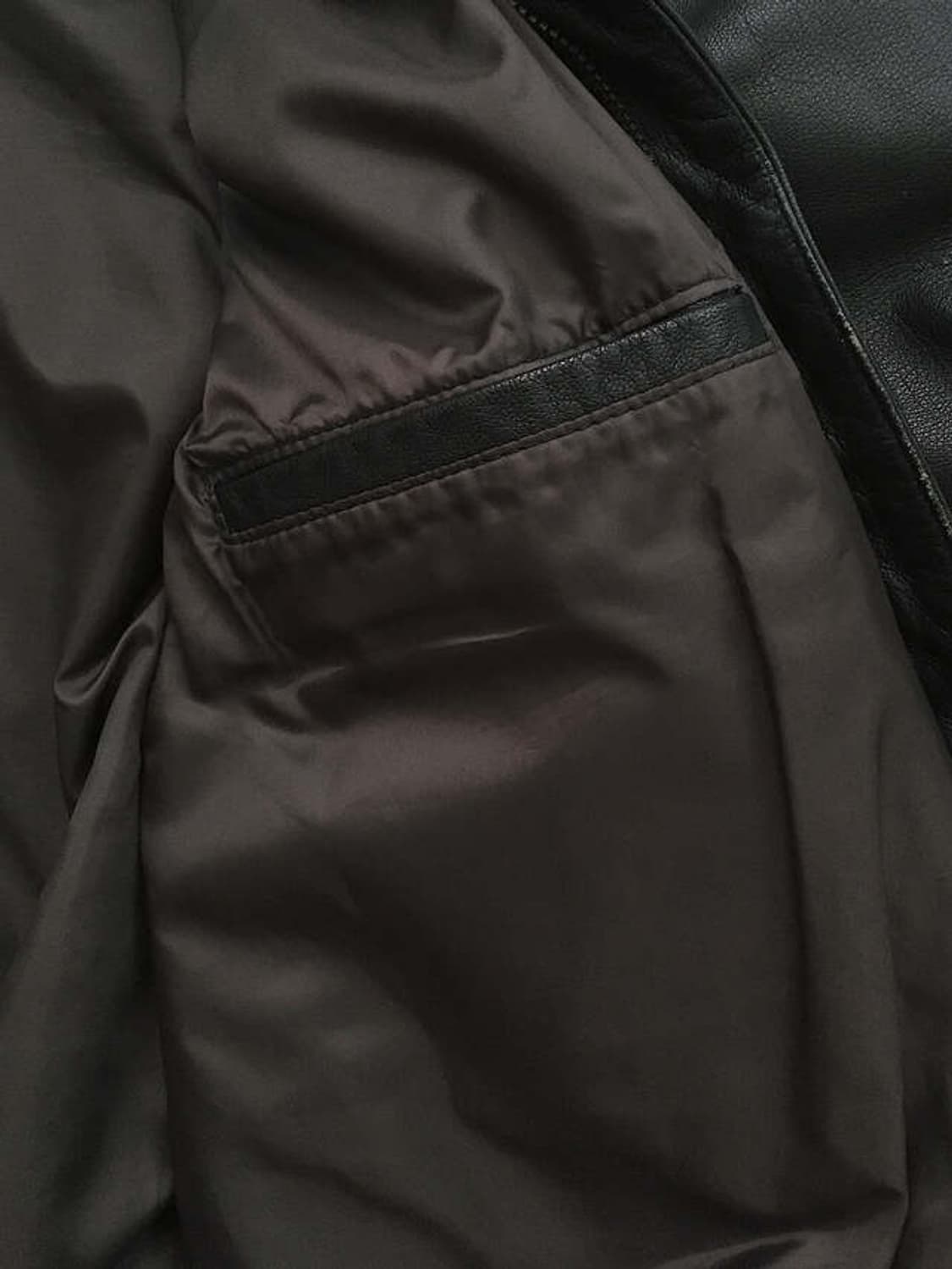 90s USA made A-2 leather flight jacket 상품이미지8