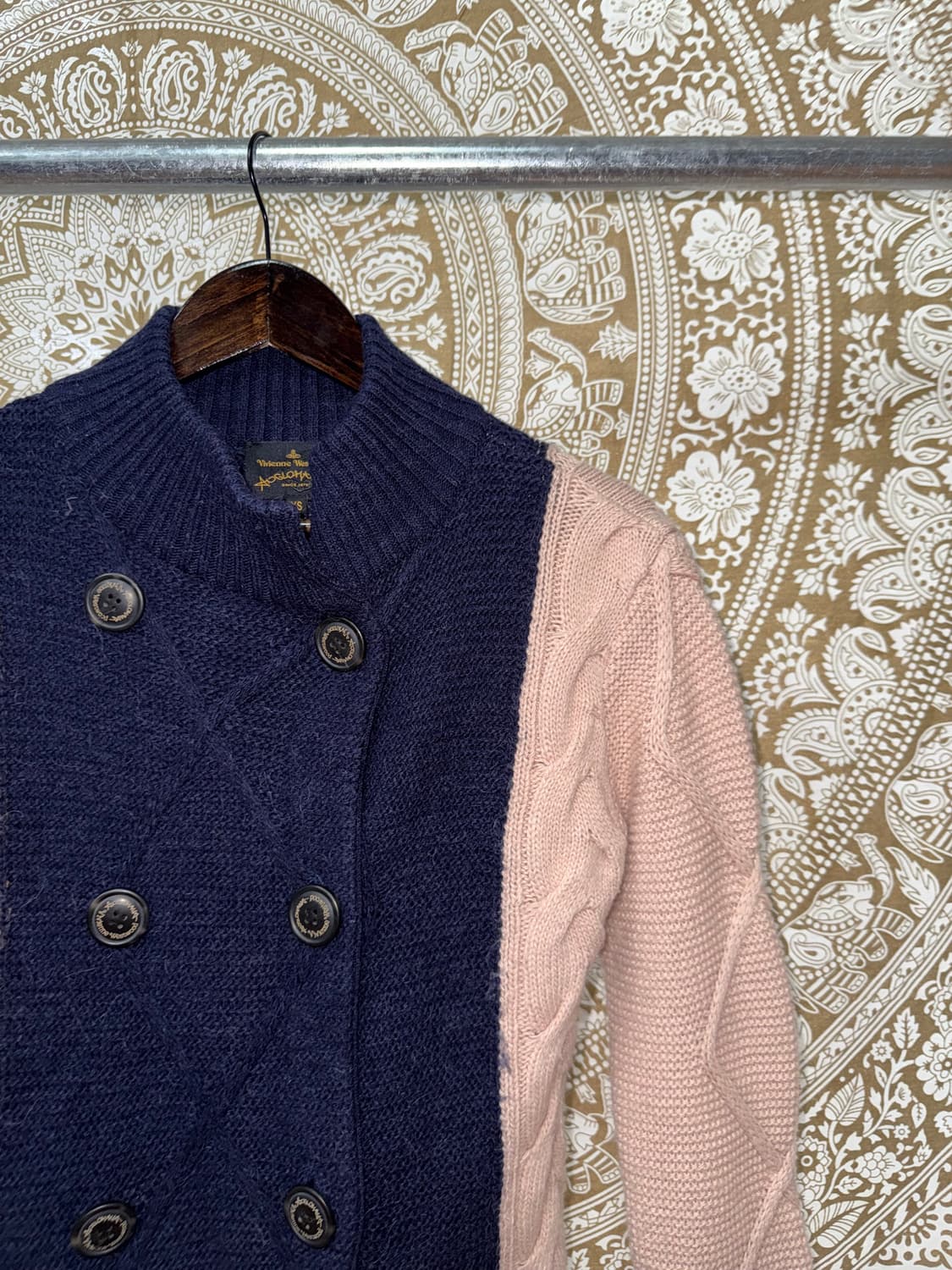 비비안웨스트우드 케이블 더블버튼 가디건  상품이미지4