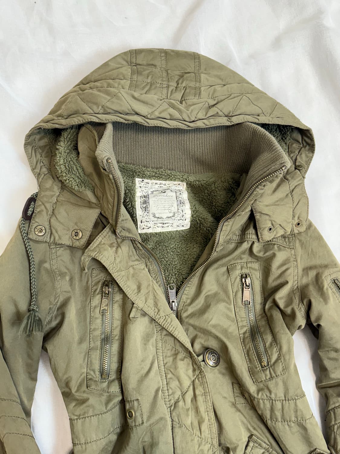 Jpn 시보리포인트 야상자켓 상품이미지3