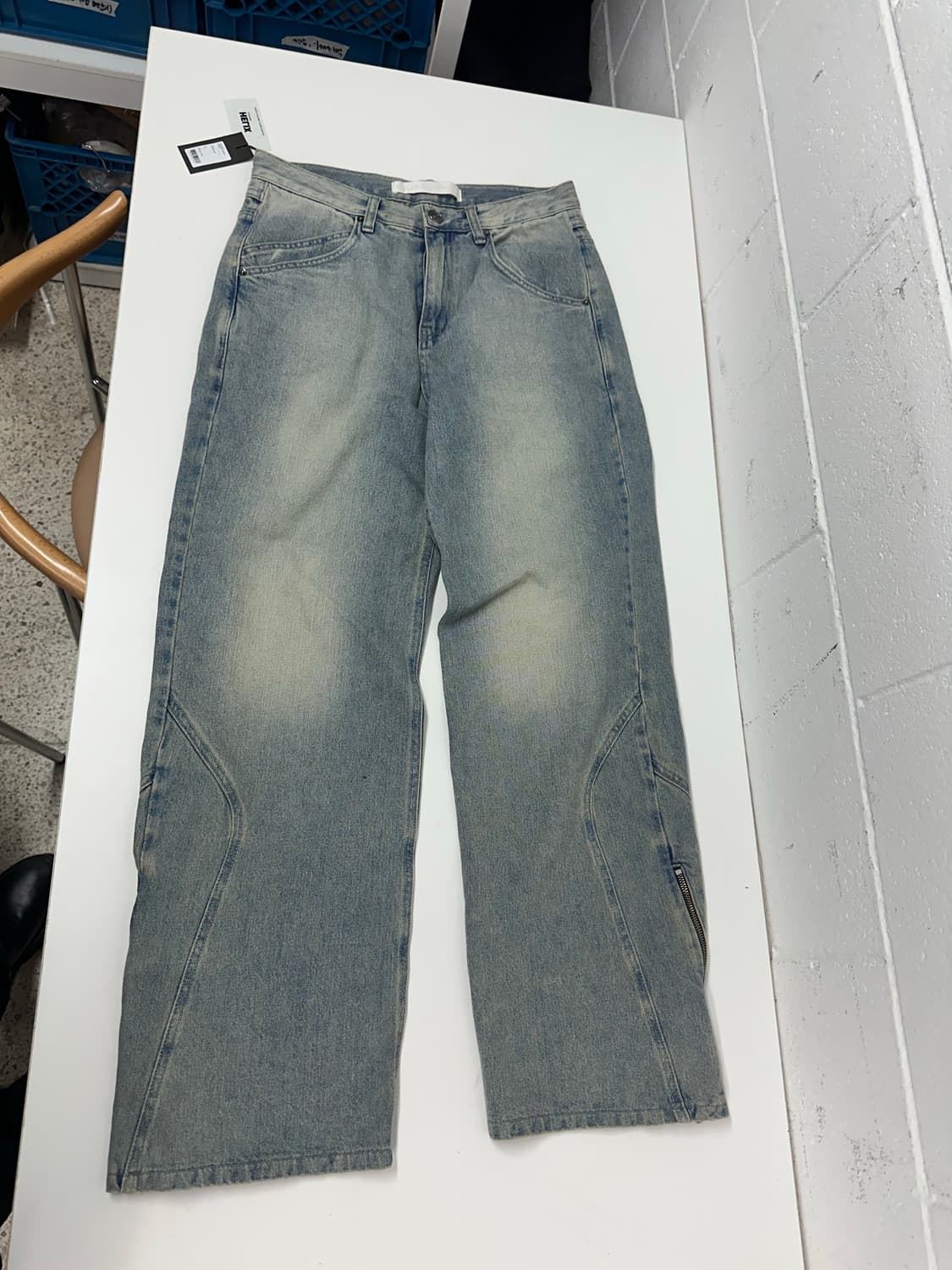 헬릭스클로딩 데님 팬츠 M 상품이미지1