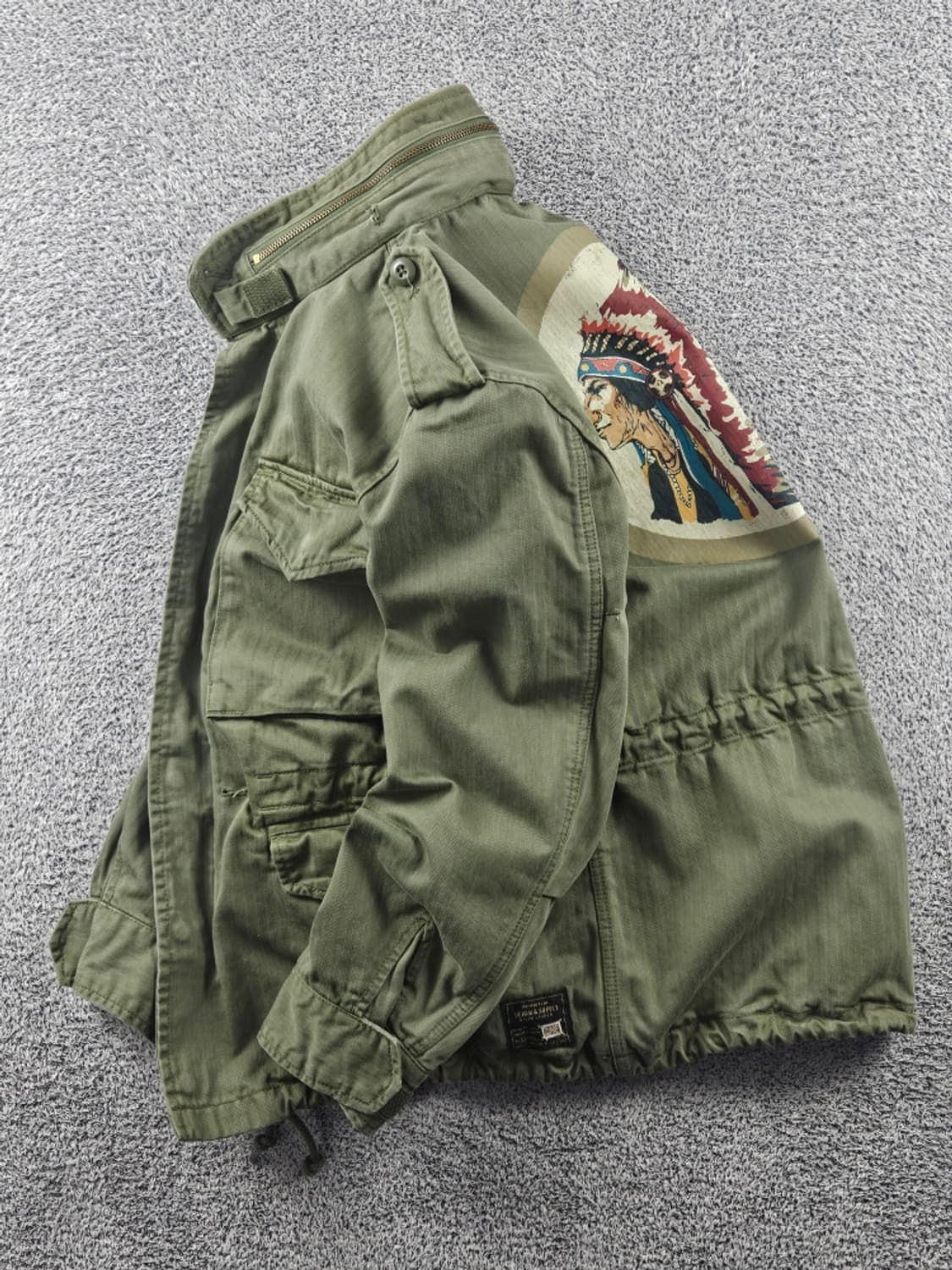 데님앤서플라이 랄프로렌 인디언 M65 필드 자켓 ( S ) / 11428 상품이미지4