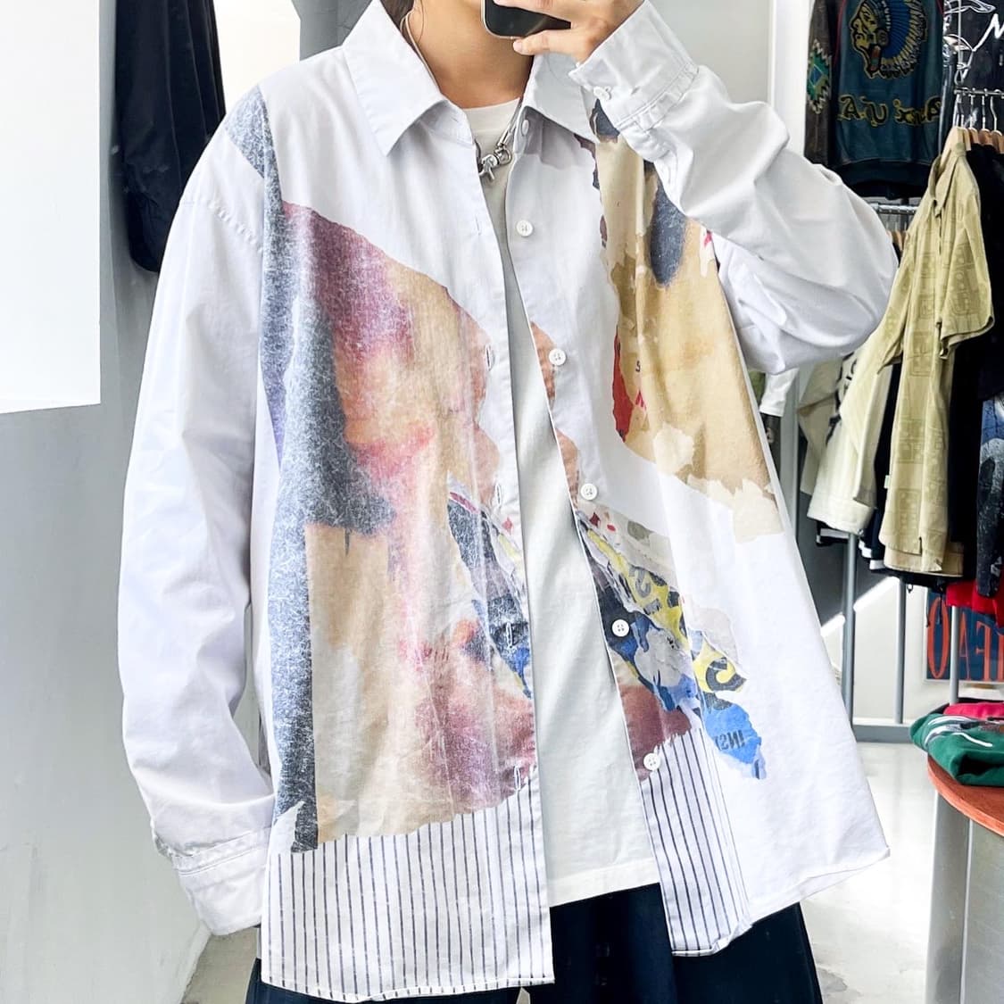 시스템 아트 워크 셔츠 상품이미지2