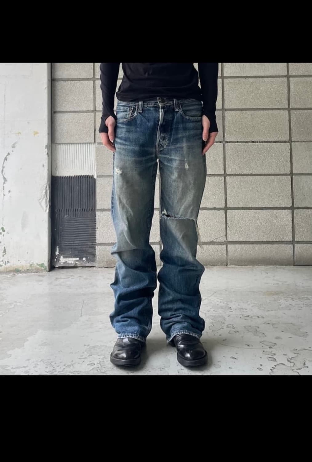 (구) 캐피탈 신치백 데님팬츠 구합니다 상품이미지1