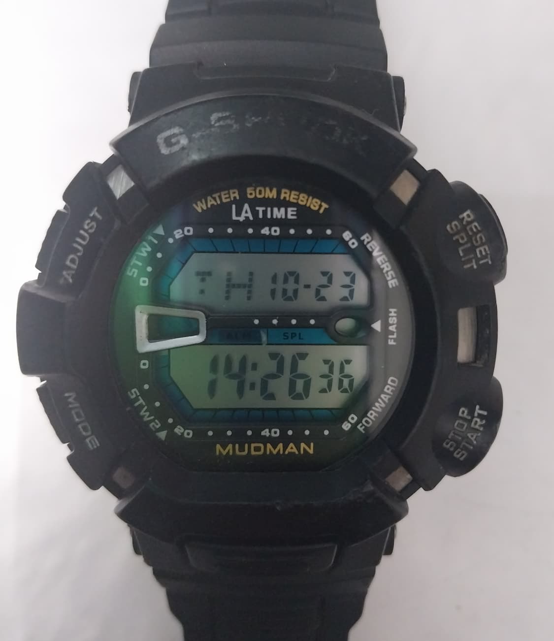 지샥 머드맨 블랙 손목시계 상품이미지1