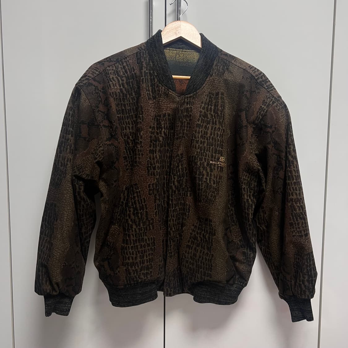 발렌시아가 리버시블 봄버 자켓 L 상품이미지1