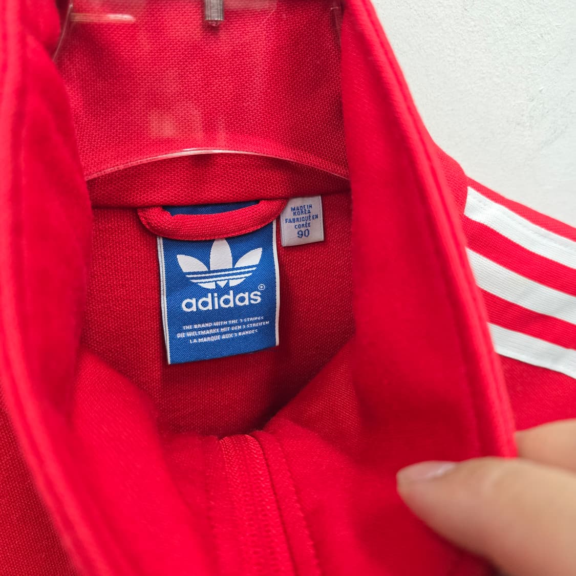 아디다스 레드 파이어버드 트랙탑 져지 상품이미지4