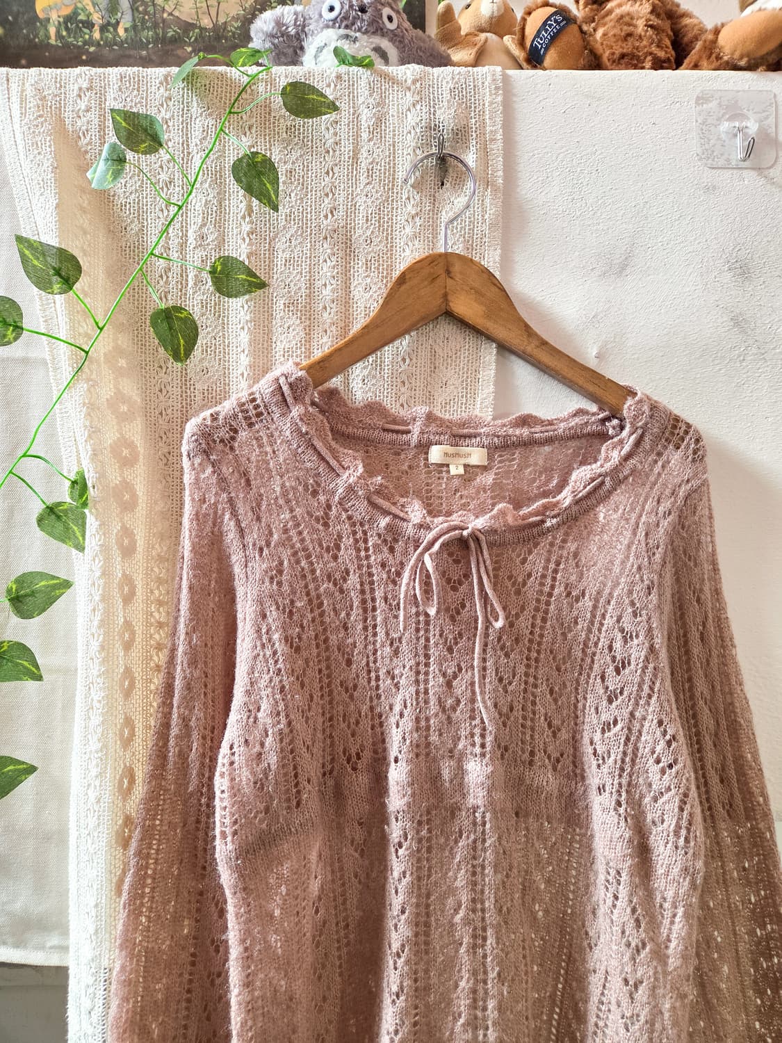 핑크 여리핏 니트 상품이미지2