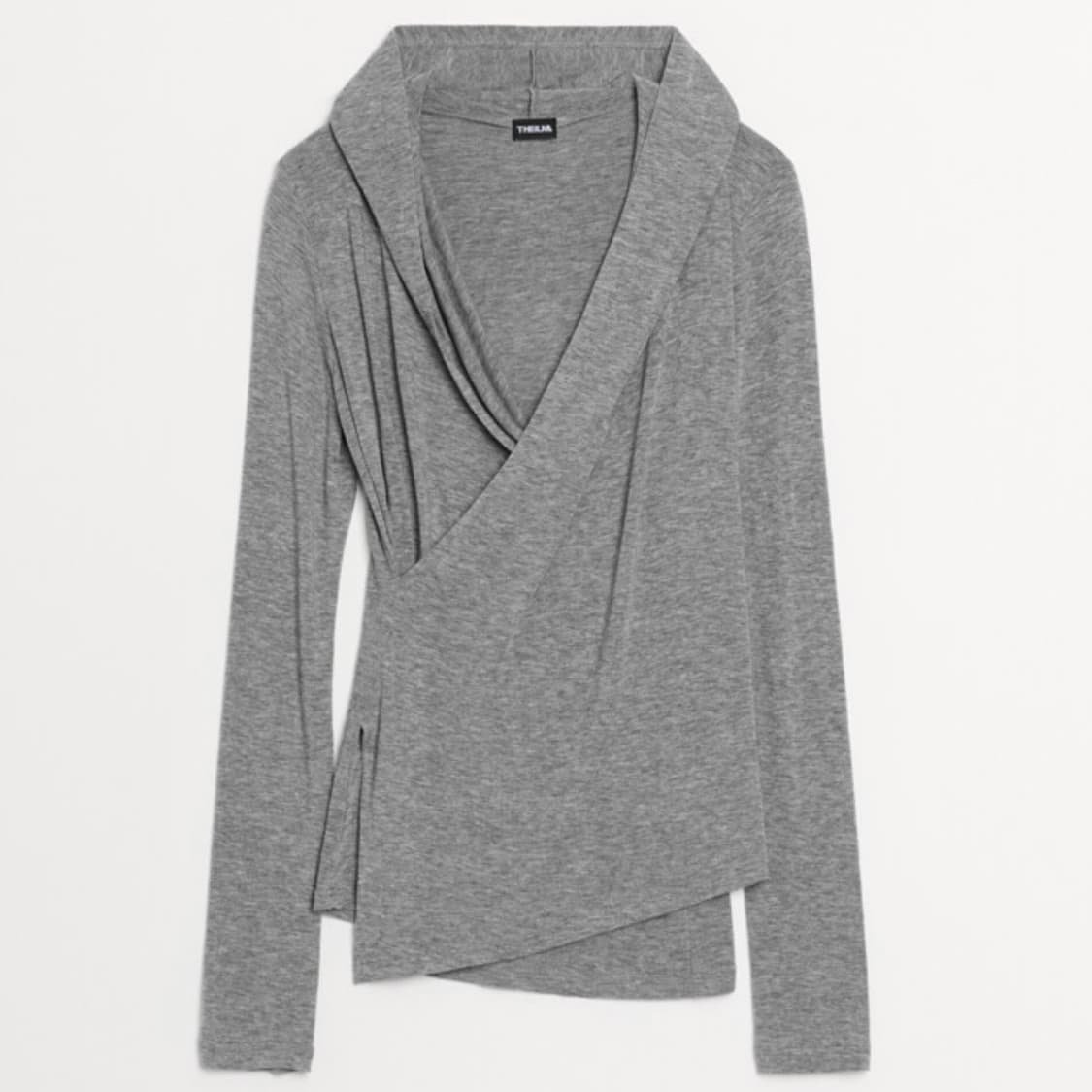 [더일마] Momo Hoodie Wrap T, gray *새상품 상품이미지1