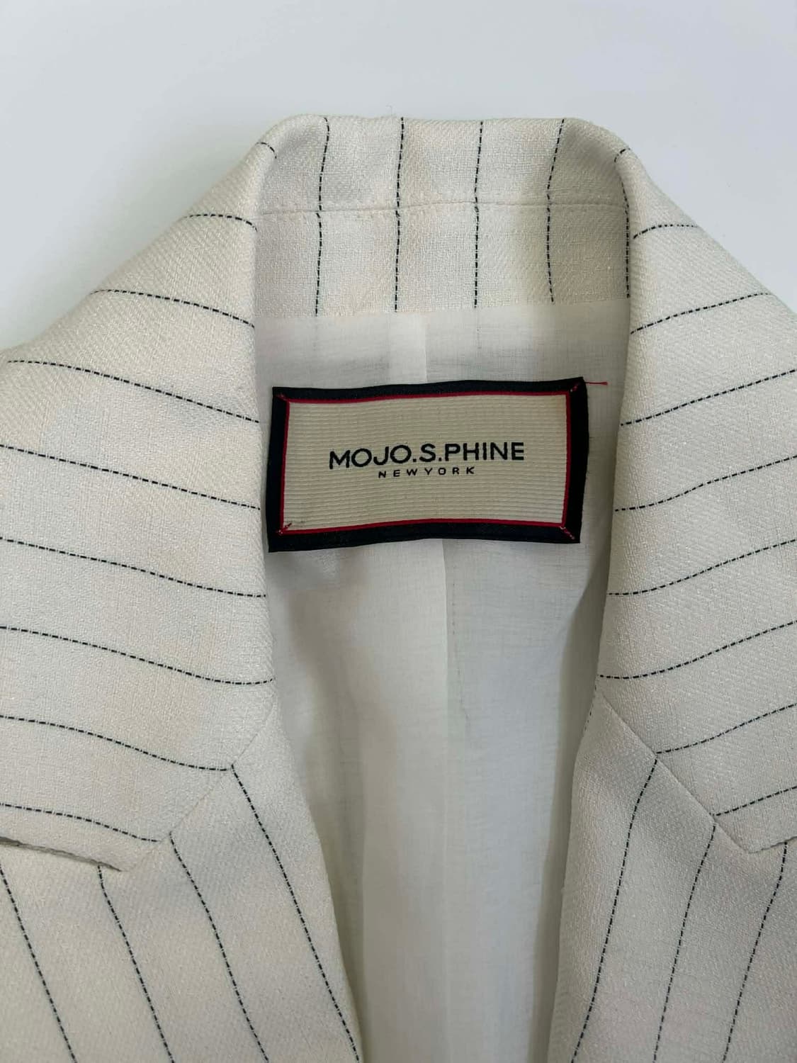 [S] 모조에스핀 20년 신형 핀스트라이프 블레이져 자켓 상품이미지3