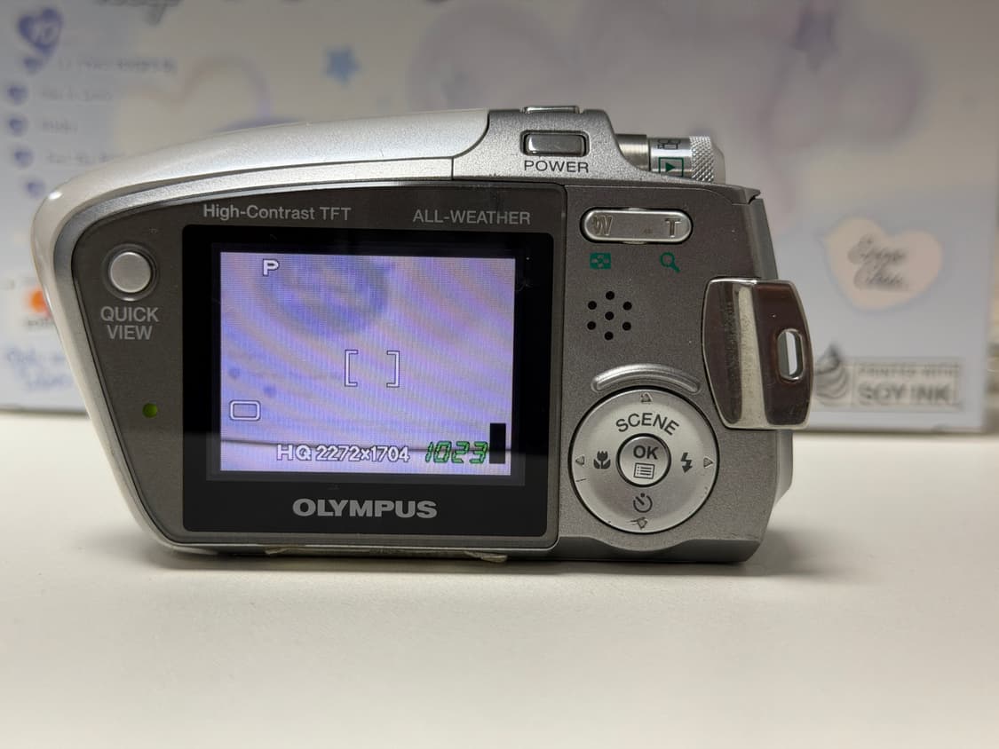 올림푸스 뮤 미니 실버 (작례O) 상품이미지2