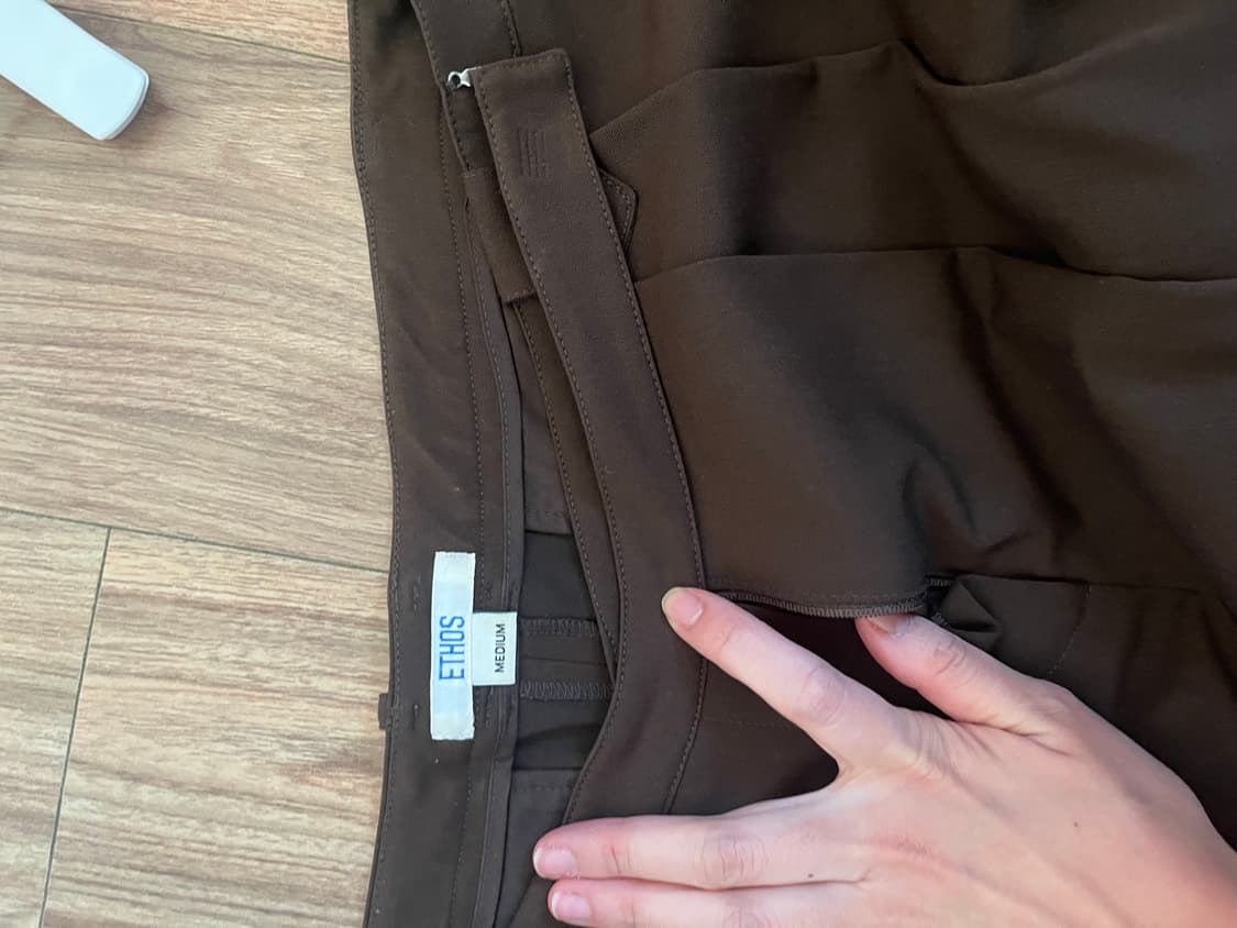 에토스 브라운 슬랙스 상품이미지3