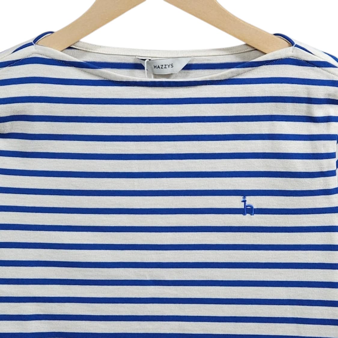 44 HAZZYS 헤지스 스트라이프 반팔 티셔츠 여성(새상품)추천 사이즈 상품이미지3