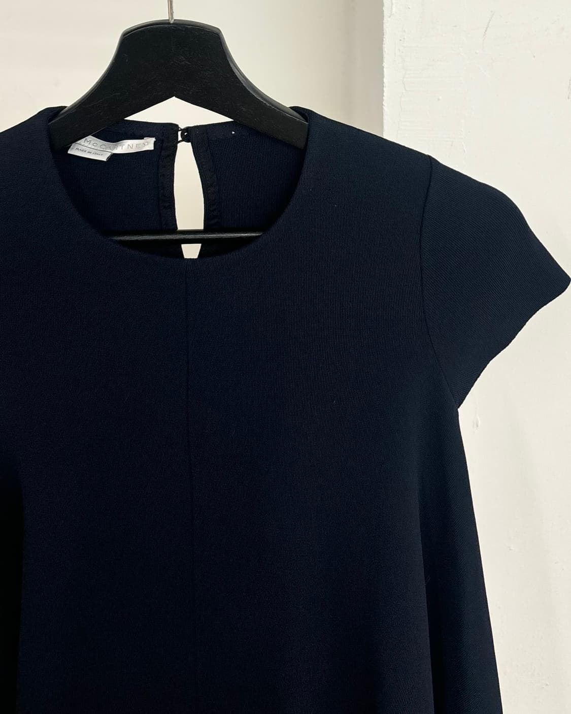 스텔라 맥카트니 네이비 드레이프 블라우스 티셔츠 상품이미지4