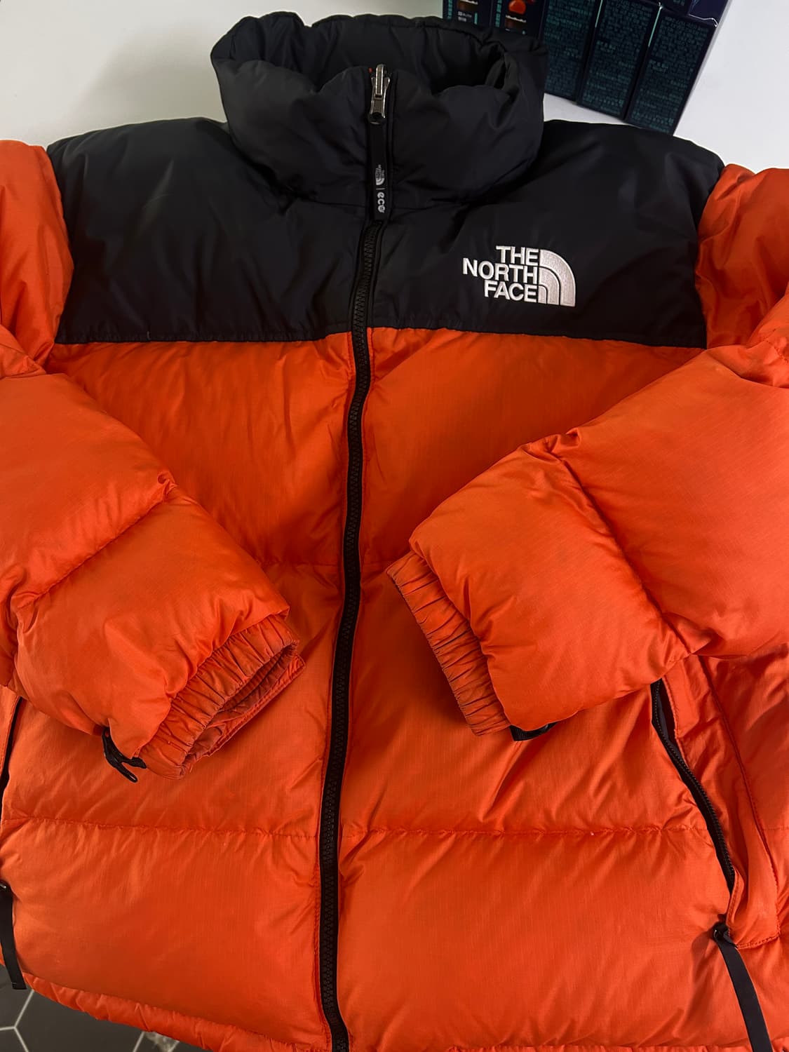 ( 우먼 XL ) 노스페이스 700 눕시 오렌지 상품이미지1