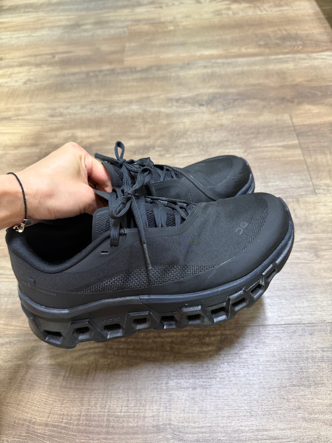 (W) 온 러닝 x 포스트 아카이브 팩션 (파프) 클라우드몬스터 2 블랙 상품이미지8