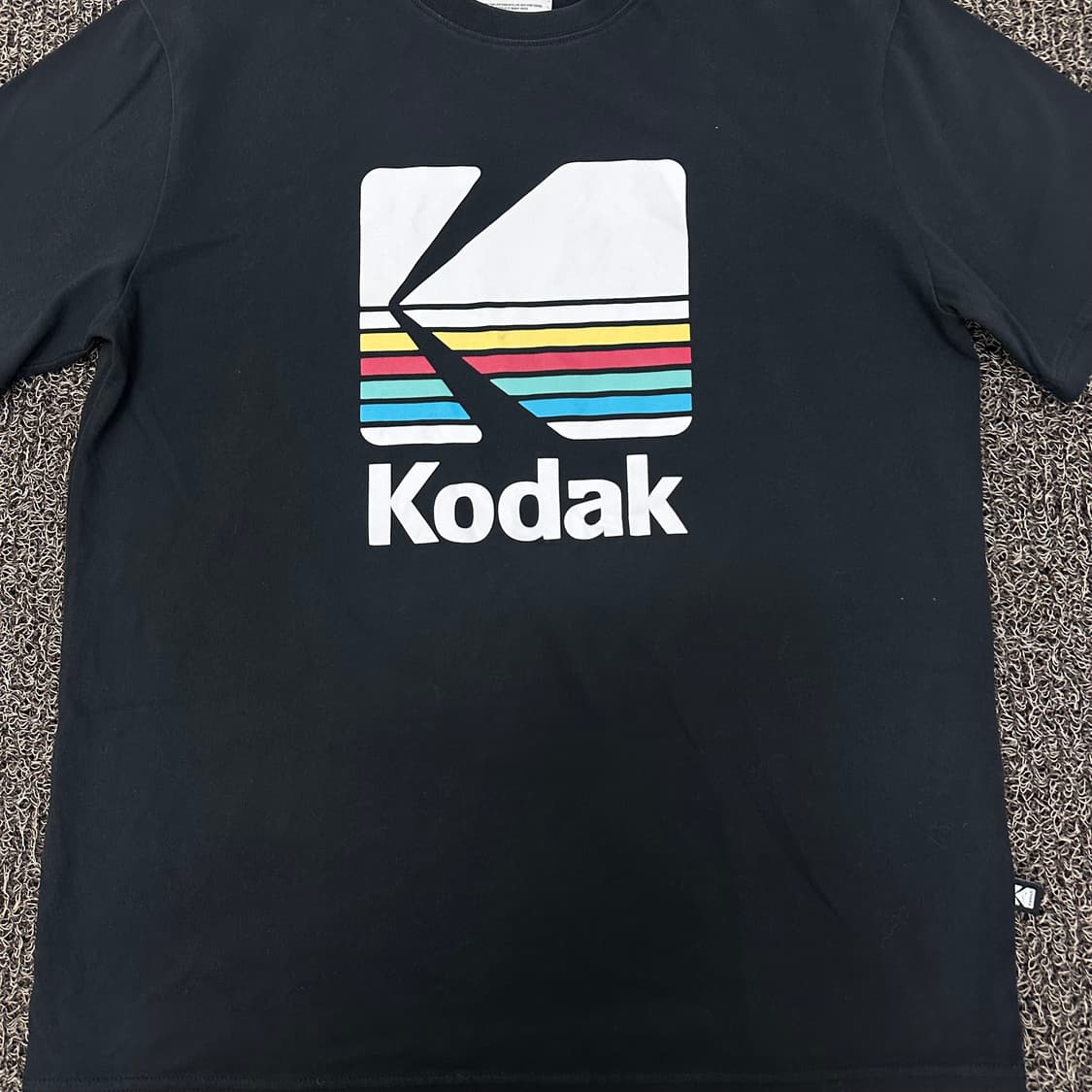 KODAK 코닥 반팔티셔츠 블랙 M 상품이미지3