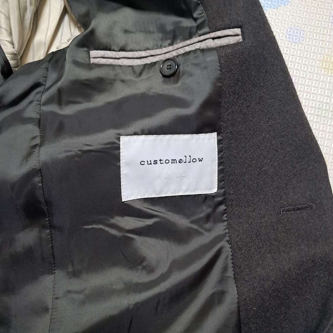 커스텀멜로우 customellow 남성 모 코트 100~105 상품이미지8