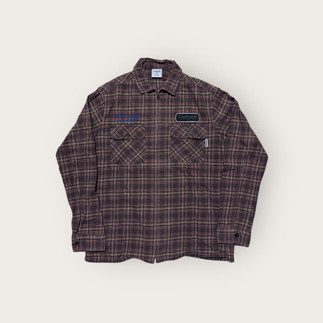 칼하트 체크 셔츠 자켓 상품이미지1