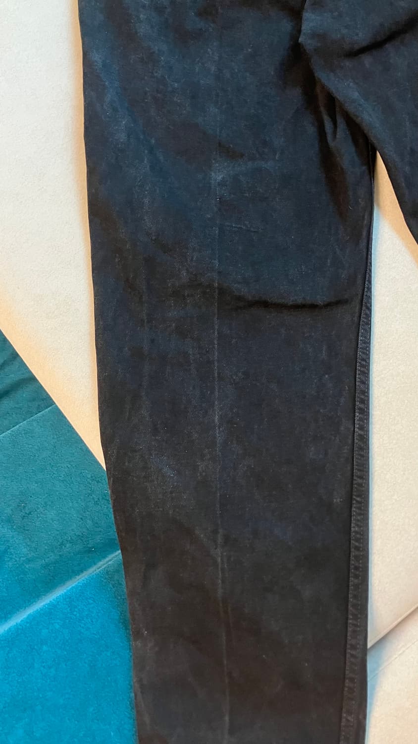 90s Levi’s 550 black jeans 상품이미지4