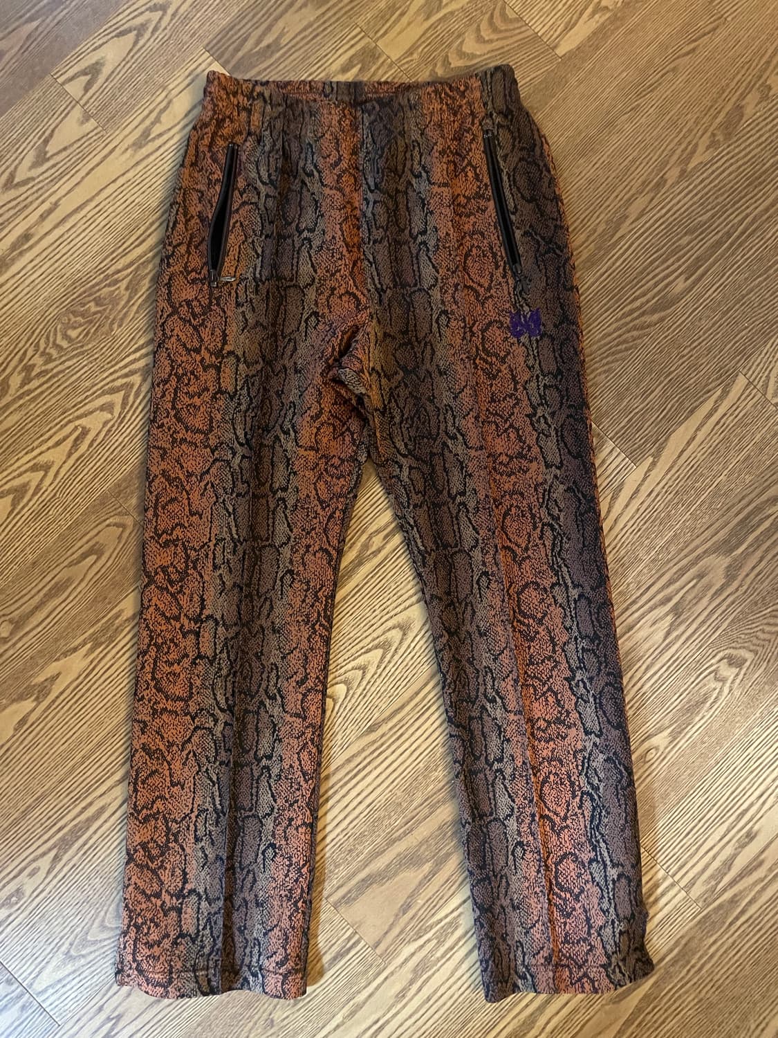 니들스 레오파드 트랙팬츠 S 상품이미지2