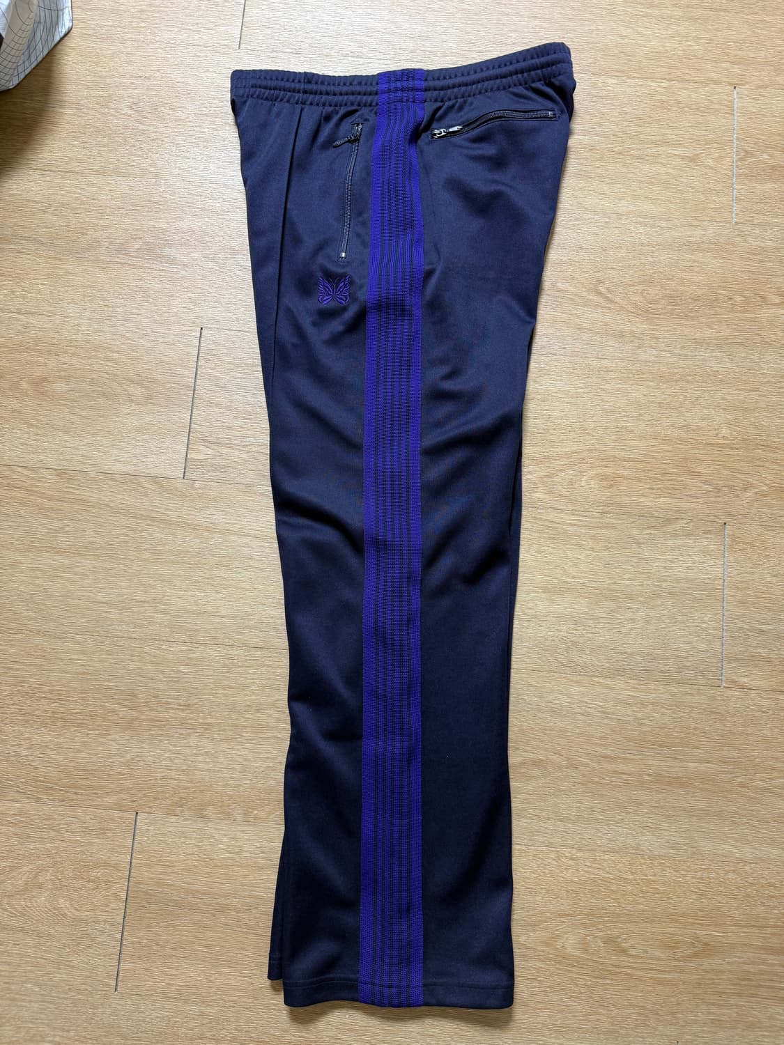 니들스 트랙팬츠 스트레이트 네이비 퍼플 상품이미지5