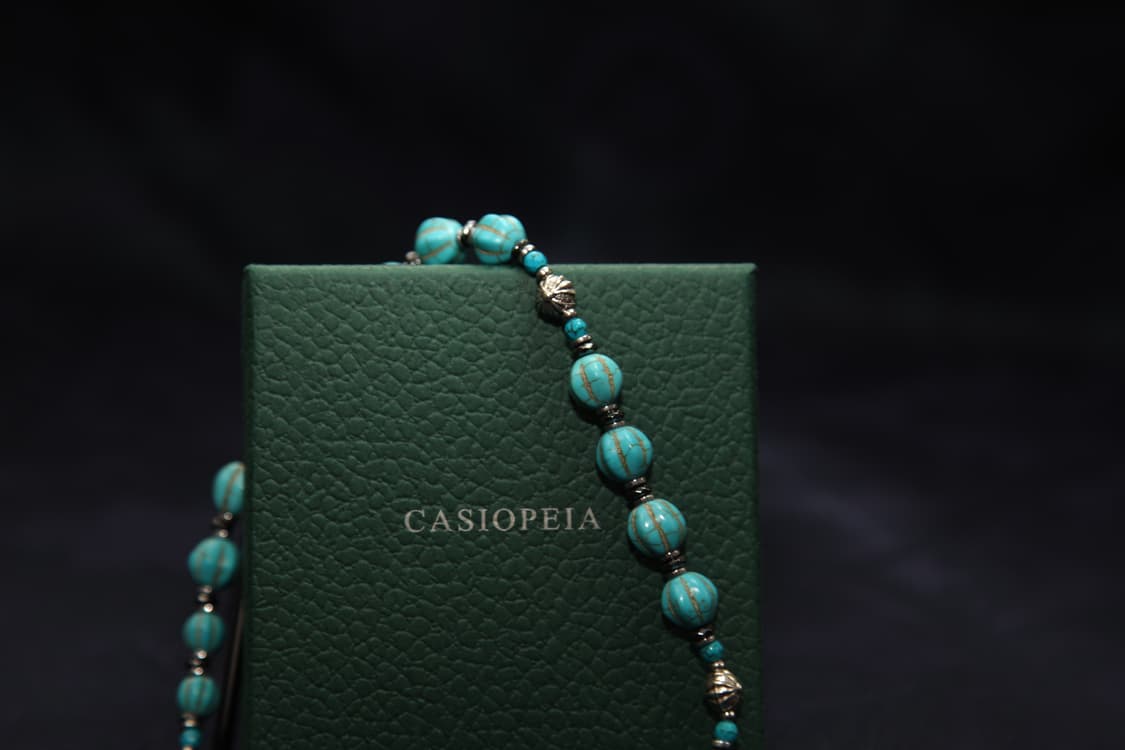 CASIOPEIA #065 TAKE ME! 호박 터키석 목걸이 상품이미지7