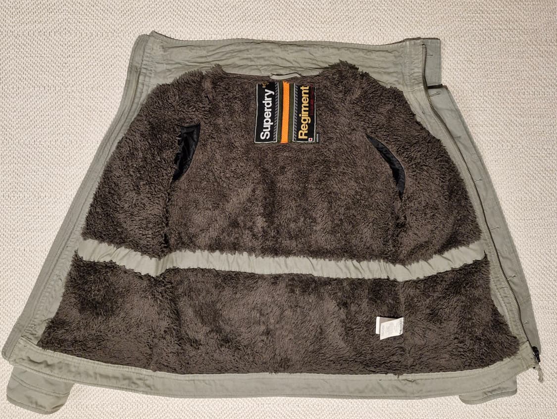 슈퍼드라이 레지먼트 밀리터리 자켓 M  상품이미지4