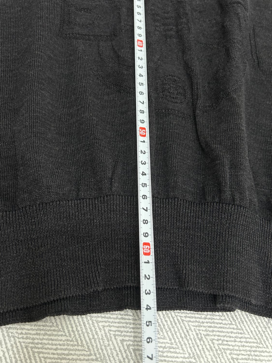 크리스챤디올 Christian Dior 울 100% 니트 조끼 105 상품이미지10