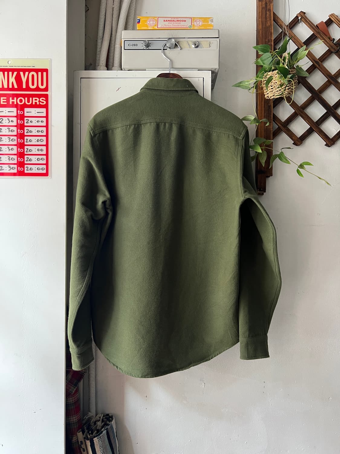 [S]J.Crew 제이크루 올리브그린 샤모아 셔츠 상품이미지7