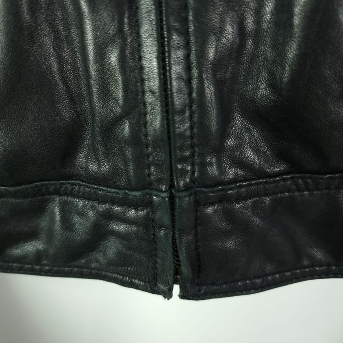 [톰보이] 리얼 램스킨 고틱 펑크 집업 양가죽 자켓 블랙 M18818 상품이미지10