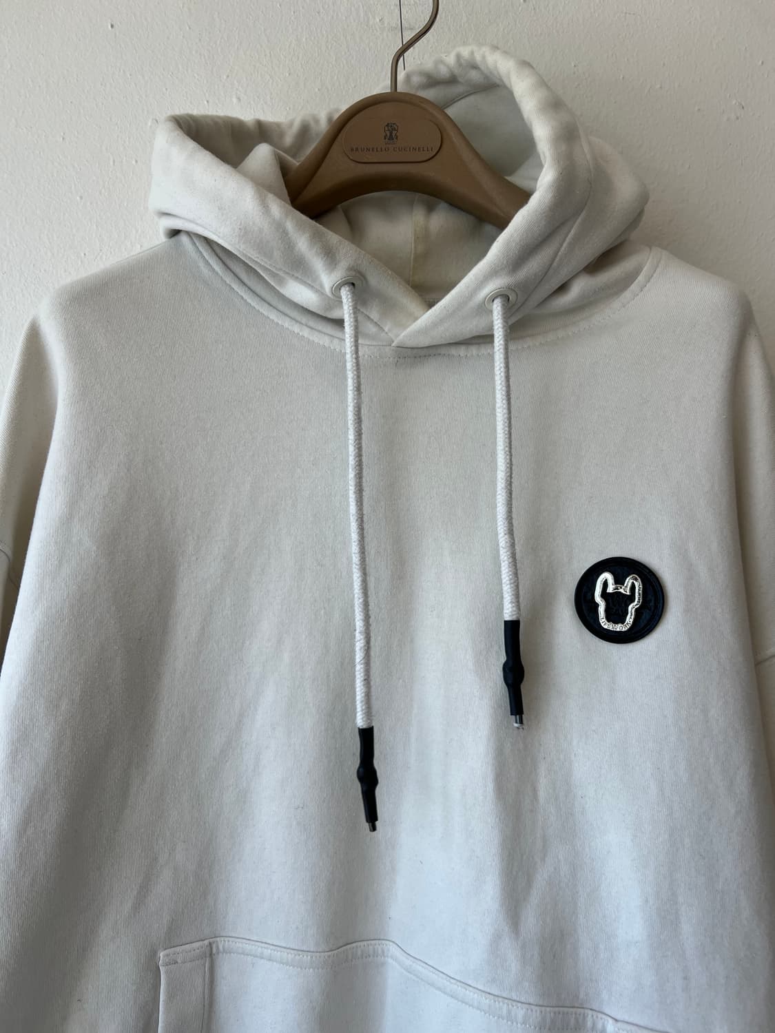 라이프워크 아이보리 후드티셔츠   상품이미지2