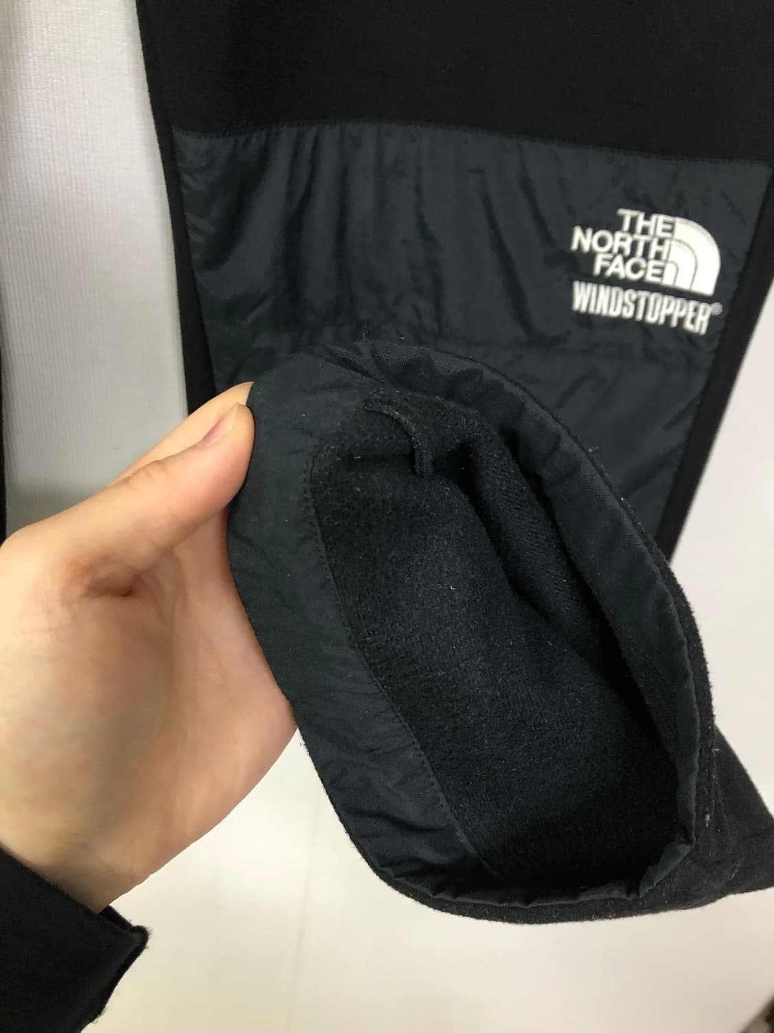 노스페이스 윈드스토퍼 나일론 플리스 겨울 방한 팬츠 L _ 블랙 상품이미지8