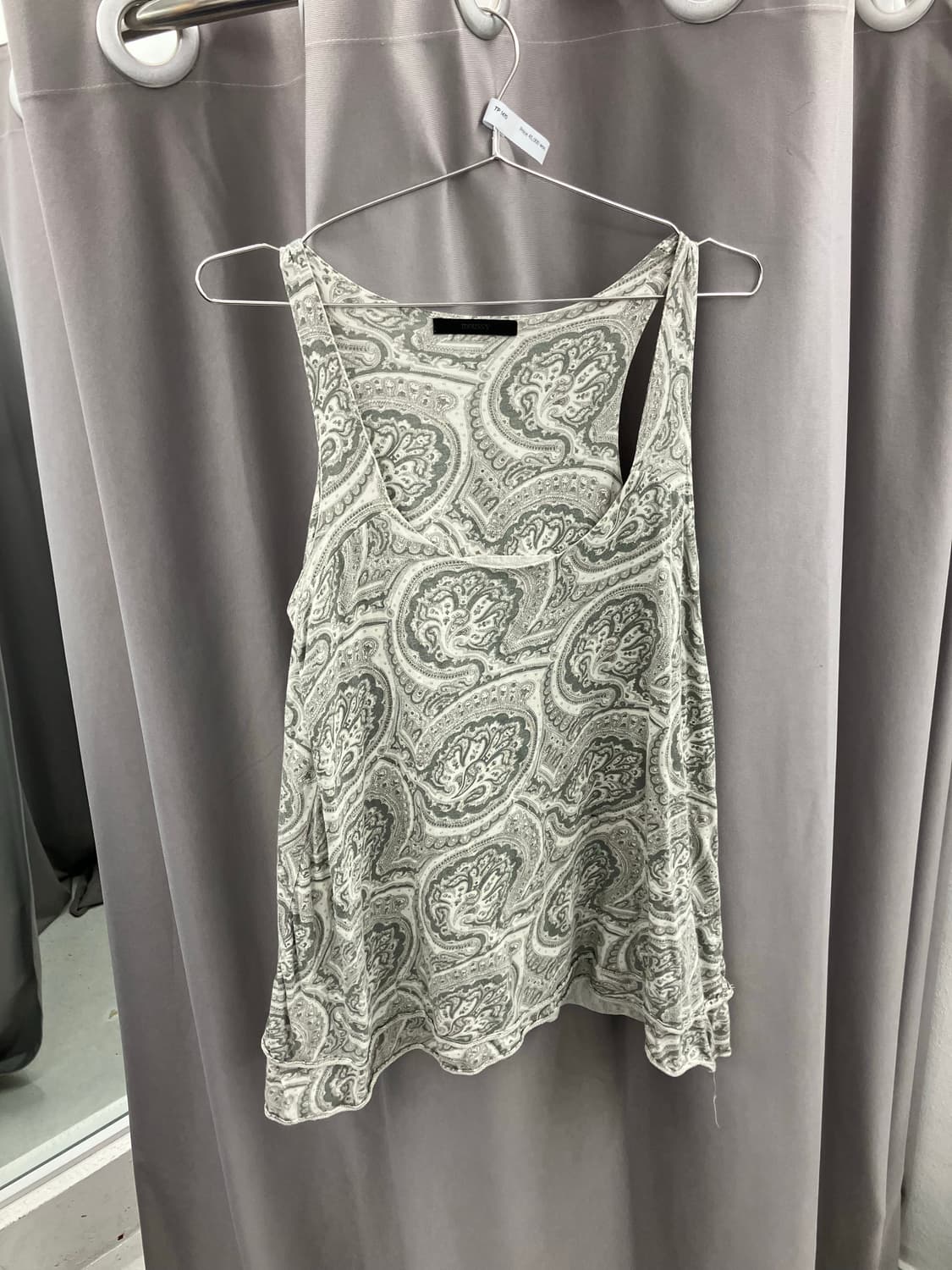 페이즐리 플레어 탑 상품이미지1