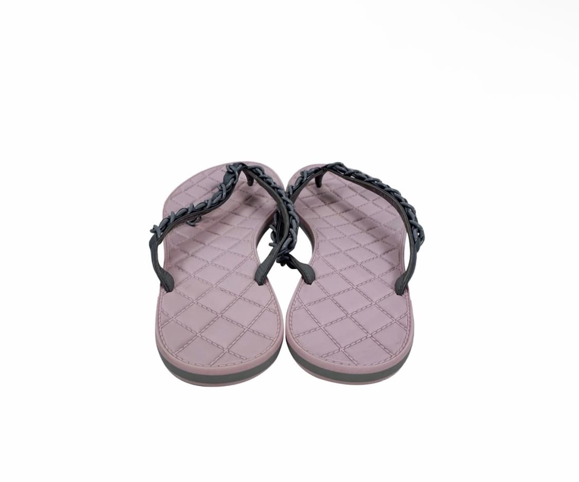 [37] 샤넬 여성 코코 비치 체인 스트랩 플랩 샌들 핑크 G30880 상품이미지7