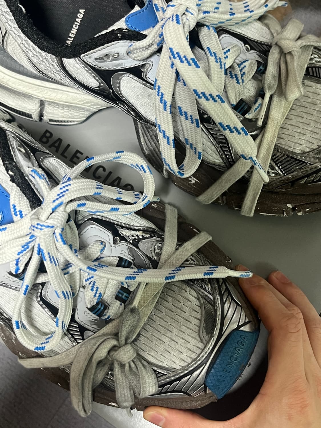 발렌시아가 3xl 블루 원아웃 39 상품이미지4