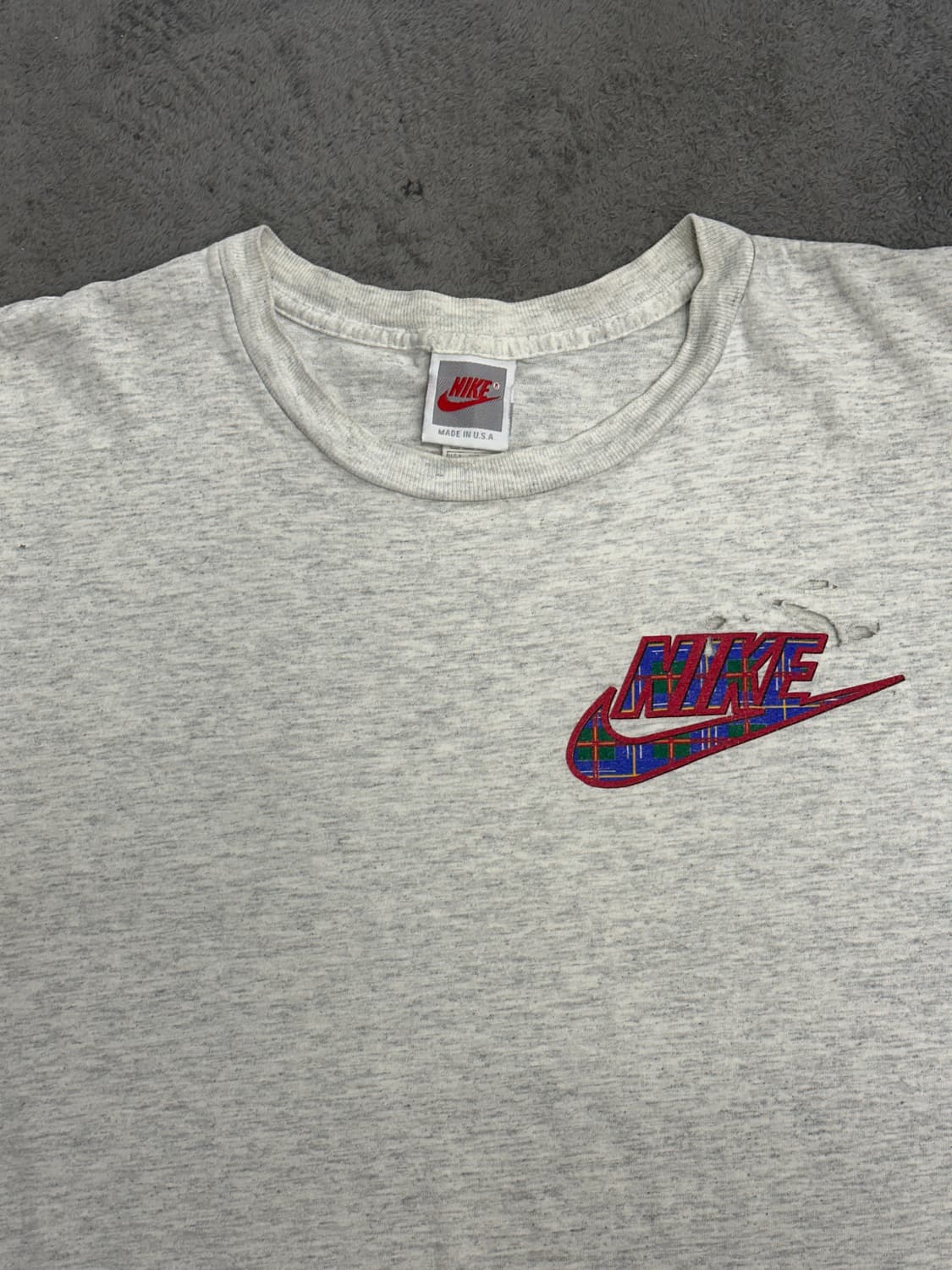 90s 올드 나이키 로고 티셔츠 L 상품이미지3