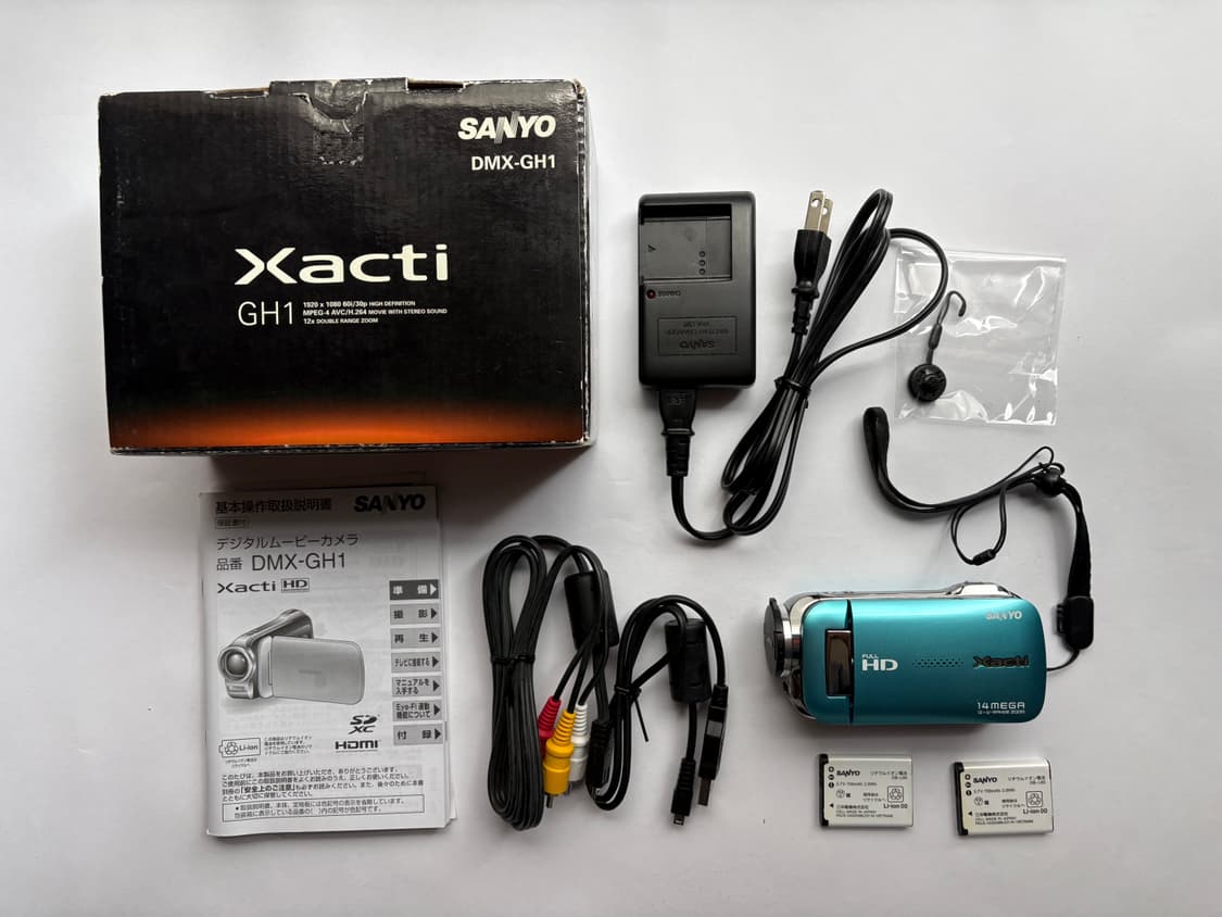 산요작티 sanyo Xacti DMX-GH1 빈티지캠코더 상품이미지2
