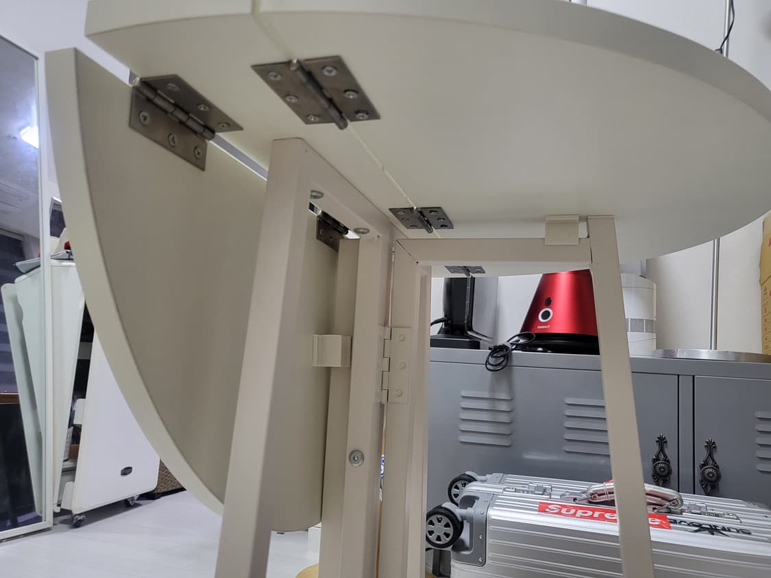 2단계 공간 효율 최고 확장형  접이식 테이블 상태좋음 상품이미지6