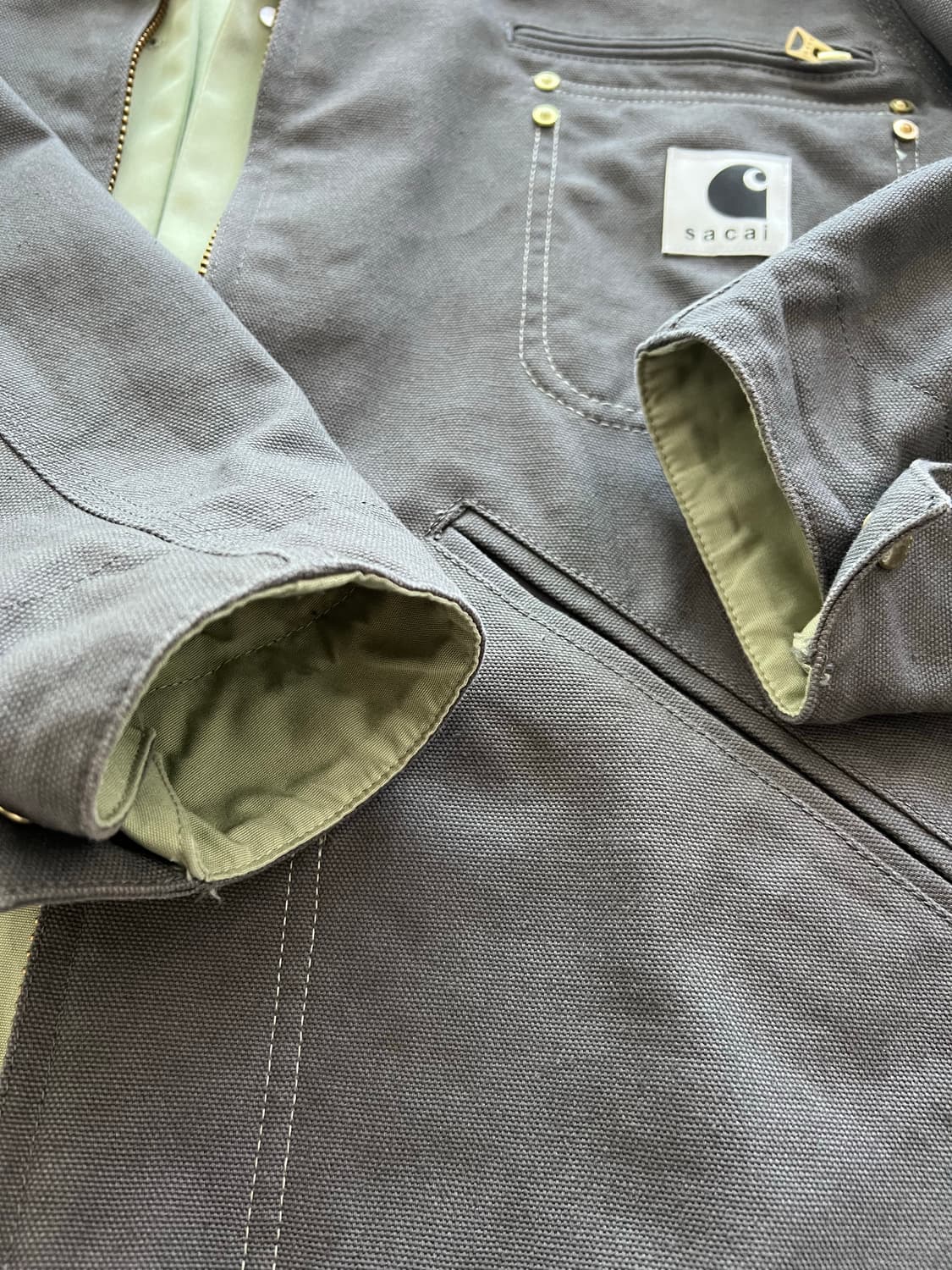 사카이 x 칼하트 리버서블 워크 자켓 상품이미지8