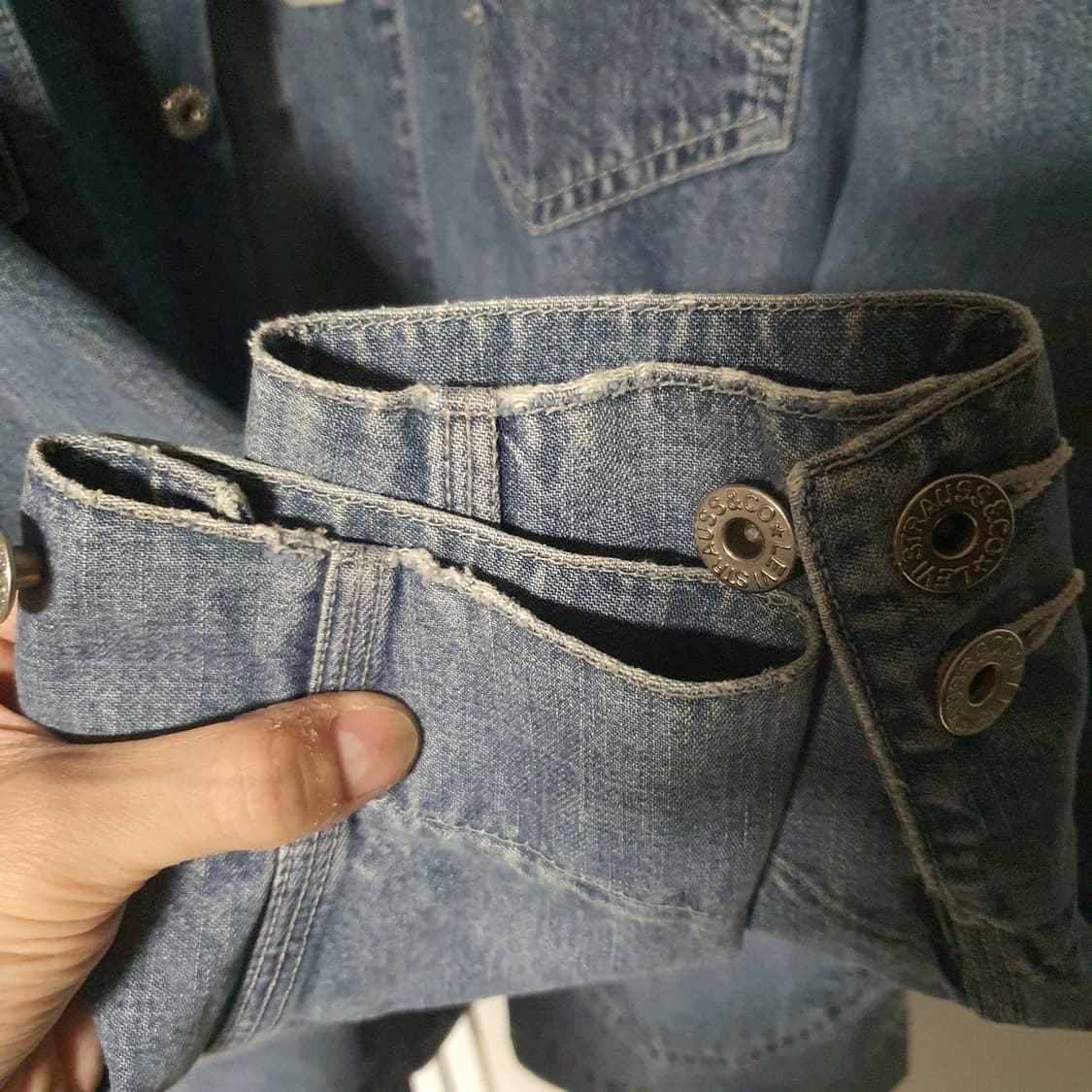 리바이스 빈티지 데님 커버올 자켓 상품이미지5